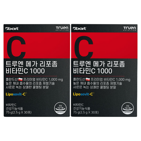 트루엔 메가 리포좀 비타민C 1000 분말스틱 30회분