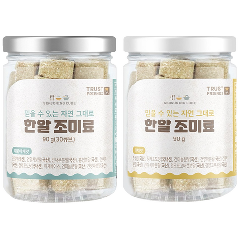믿을수있는 자연 그대로 한알 조미료, 1개, 90g