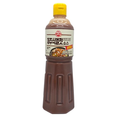 오뚜기 삼겹살 제주식 멜젓 소스