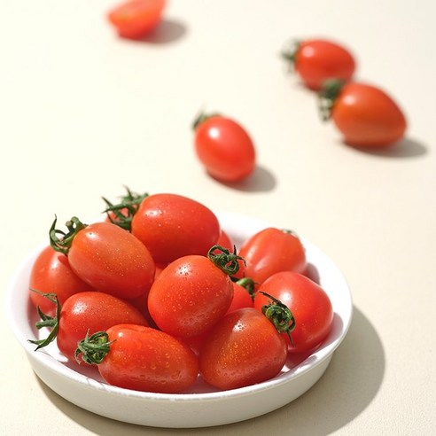 [국내산] 산지직송! 논산 대추 방울 토마토 1~3번 로얄과 2kg, 500*4팩, 1박스, 스테비아 방울토마토 2kg