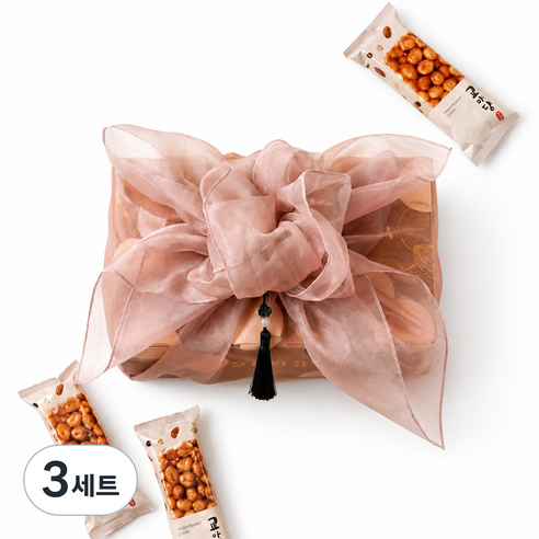 교아당 플레인 오란다 보자기 선물세트, 3세트, 375g