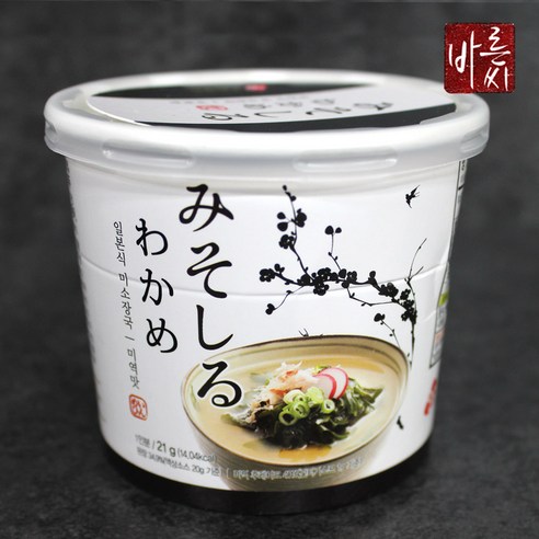 미소장국 미역맛, 21g, 1개