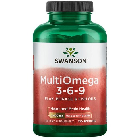스완슨 멀티오메가 3-6-9 2400mg 소프트젤