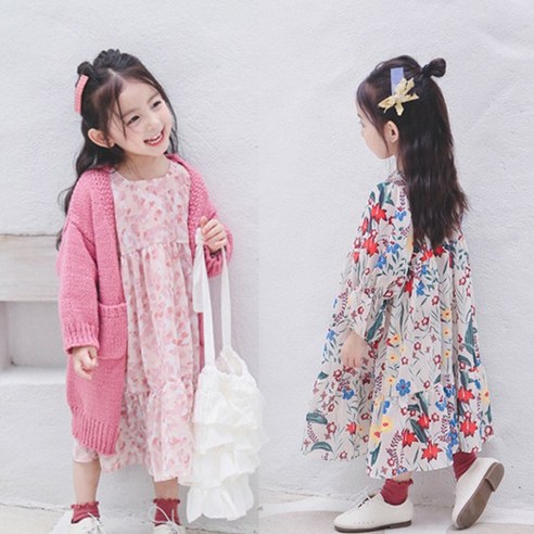 쿠팡! | 미소파파 여아 봄 스프링데이 플라워 쉬폰 롱 원피스 핑크 꽃 드레스 미소파파 여아 봄 스프링데이 플라워 쉬폰 롱 원피스 핑크 꽃 드레스