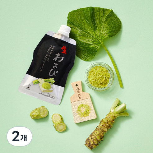 코우 상온 생와사비, 75g, 2개