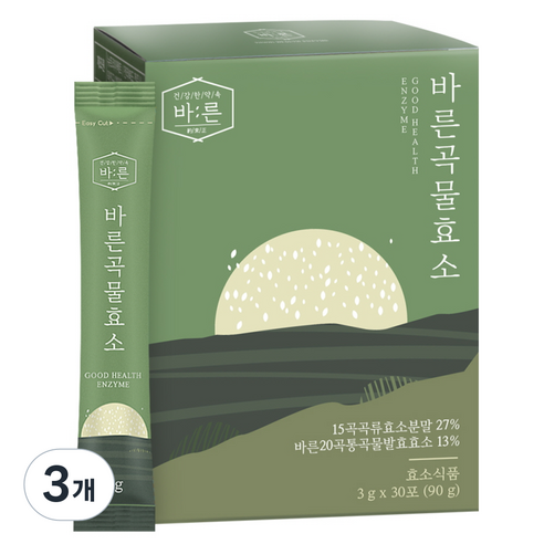 건강한약속 바른 곡물효소 누룽지맛