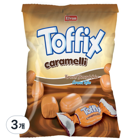 토픽스 카라멜리, 1kg, 3개