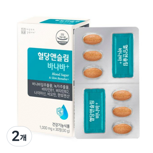 애플트리김약사네 혈당앤슬림 바나바+ 30g