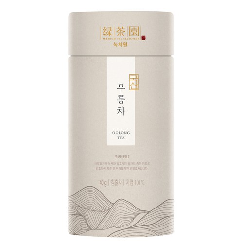 녹차원 우롱차, 40g, 1개입, 1개