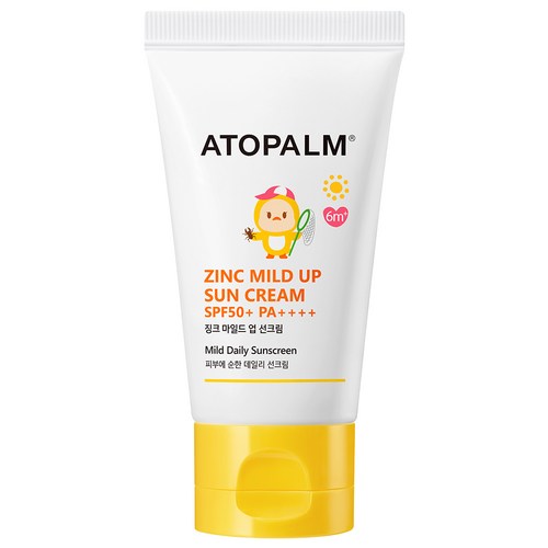 아토팜 징크 마일드 업 선크림 SPF50+ PA++++, 65g, 1개