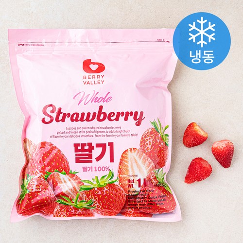 베리밸리 딸기 (냉동), 1kg, 1개