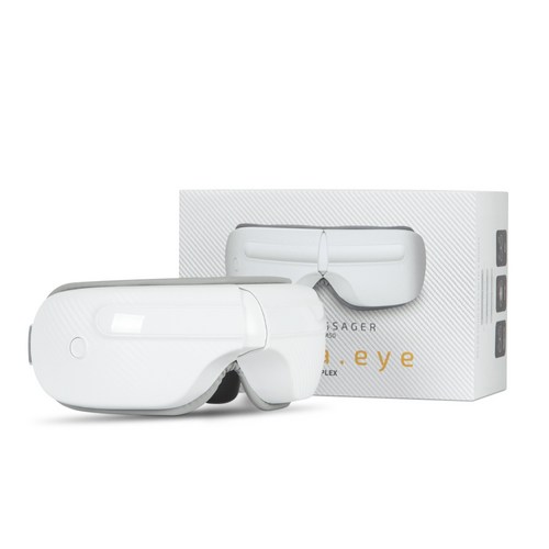 듀플렉스 쎄라아이 무선 온열 눈마사지기 DP-EM50, WHITE