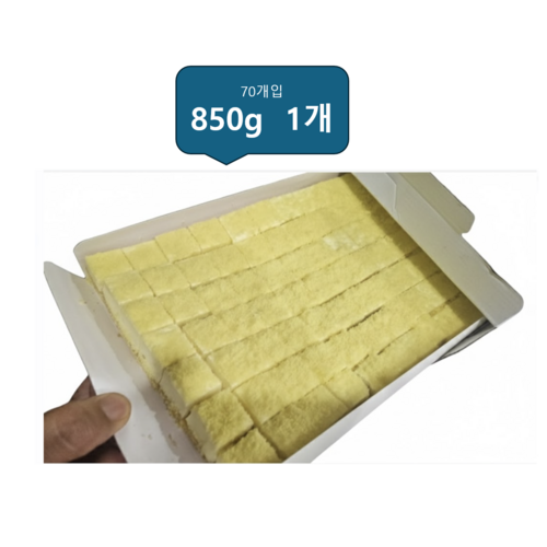 [패밀리푸드] 아워홈 고구마디저트케익70조각 냉동, 1개, 850g
