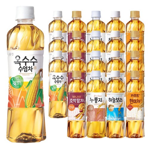 차음료 5종 혼합 하늘보리/카무트현미차/누룽지/옥수수수염차/바나바호박팥차 4개씩