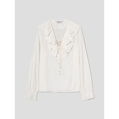 에잇세컨즈 8SECONDS 프릴 블라우스 아이보리 115464AQ20 197938