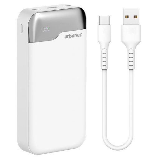 어반어스 PD 27W 초슬림 LCD 보조배터리 30000mAh C타입