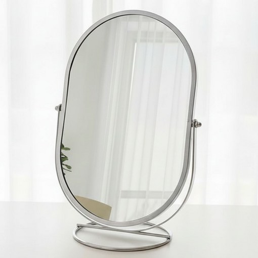 버디트로브 회전 탁상거울 메이크업 면도