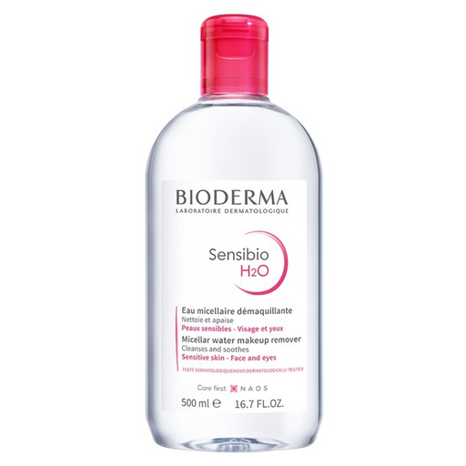 BIODERMA H2O高效潔膚液 粉瓶, 1瓶, 500ml