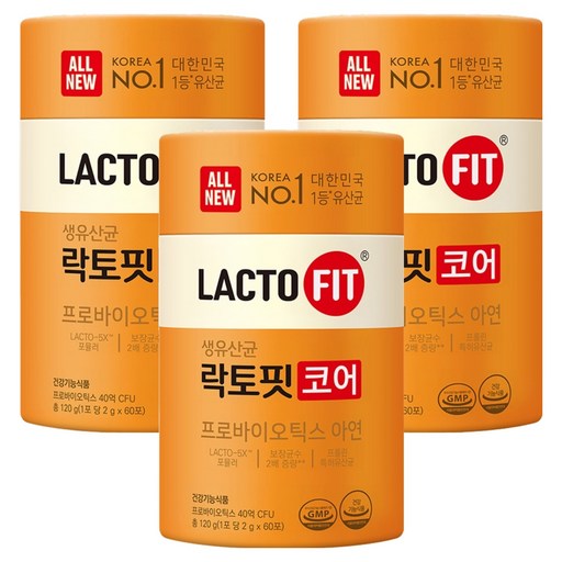 락토핏 코어 유산균 60p