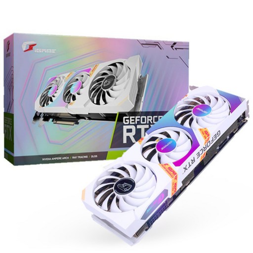 컬러풀 iGAME 지포스 RTX 3060 Ultra OC D6 12GB White 그래픽카드 ((주)웨이코스)