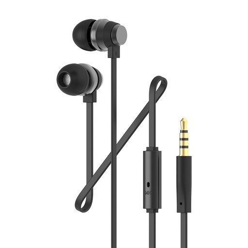 알루미늄 커널형 아이리버 유선 이어폰 3.5mm AUX 갤럭시 노트북 컴퓨터용