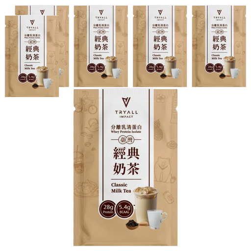 TRYALL 全分離乳清蛋白 經典奶茶, 35g, 6包