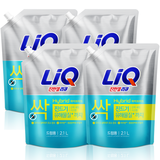 리큐 진한겔 하이브리드 드럼세탁기용 액상세제 리필