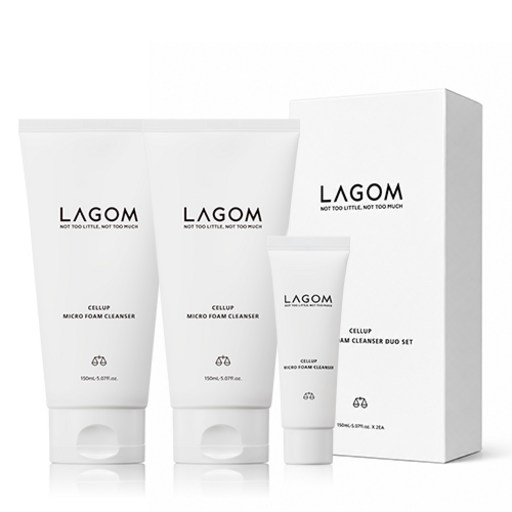 라곰 셀럽 마이크로 폼 클렌저 150ml 2p + 30ml