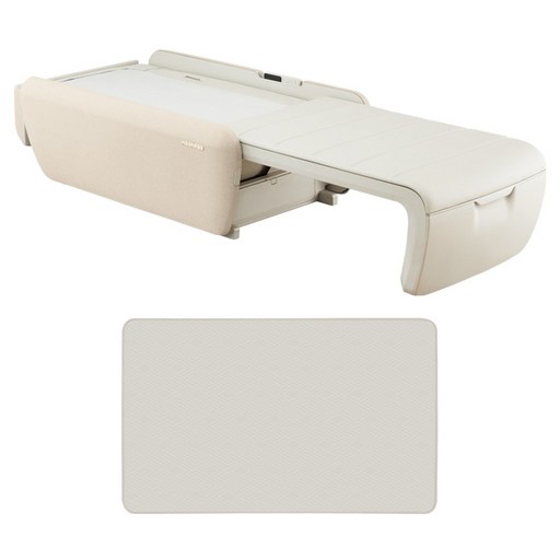 세라젬 마스터 V9 L 안마의자  러그 세트 방문설치, 베이지, CGM MB2403