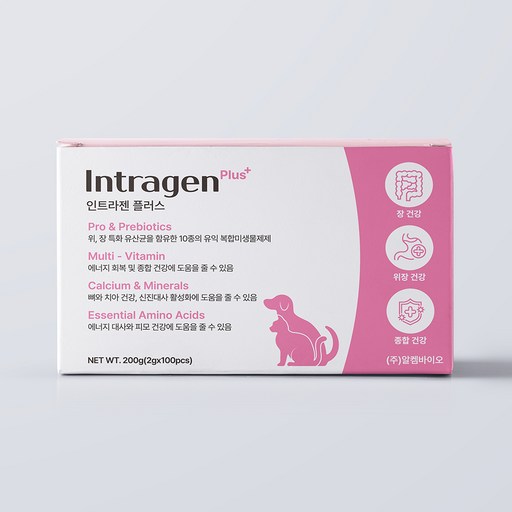 인트라젠 반려동물 플러스 영양제