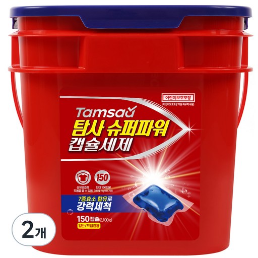 탐사 대용량 슈퍼파워 캡슐세제 효소 7종 함유 14g