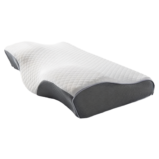 HONDONI 人體工學4D蝶型止鼾護頸低眠枕頭 Z1-EY, 沉靜灰, 1個