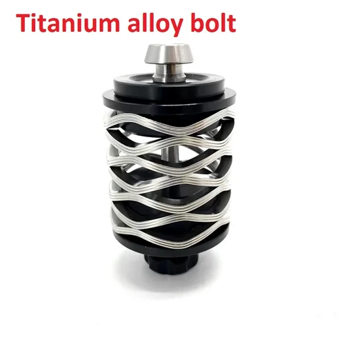 자전거 완충기UnionJack 자전거 티타늄 충격 볼트 Brompton P T 라인 C12 볼트가있는 접이식 TWTOPSE