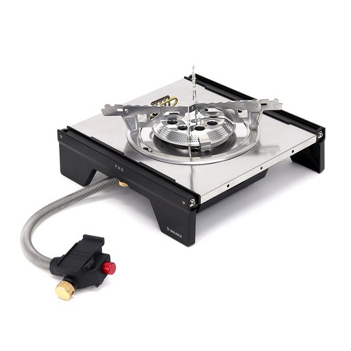 엘투케이알 바운스 캠핑 강염버너 미니 멀티스토브 FX3 LB2406, 1개