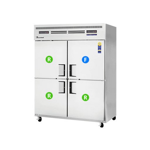 부성 에베레스트 업소용 냉장고 B1504 단도어 냉장고기계실 상부, B1504RMOSE14냉동