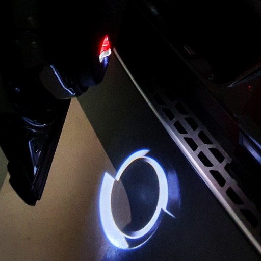 르노삼성 도어라이트 도어로고 튜닝 SM5 SM6 SM7 QM5 QM6 그랑 콜레오스 탈리스만 임프레션 뉴아트 호환 상품 도어빔 도어등 LED