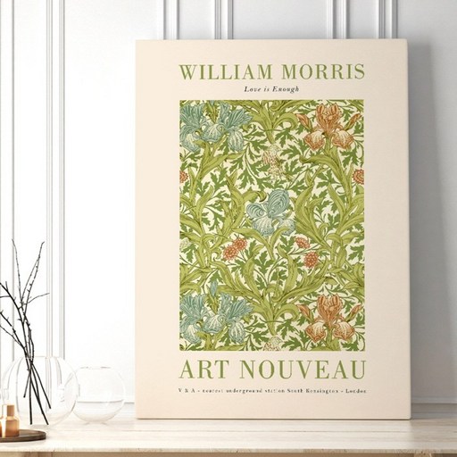 인테리어 인기 명화 두꺼비집 가리개 클로드모네 윌리엄모리스, 04.윌리엄모리스B