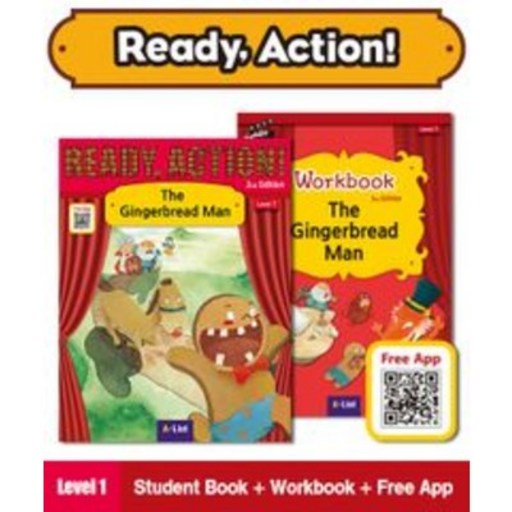 Ready Action Level 1: The Gingerbread Man SB+WB (with QR)