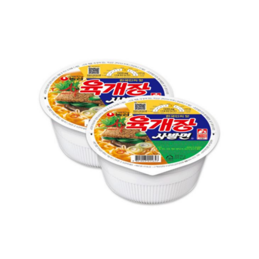 농심 육개장 사발면 86g 6개 맛있는 한 그릇 만들어 드립니다