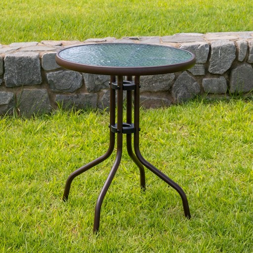 마누카 2인용 4인용 원형 철제 테라스 정원 카페 야외테이블