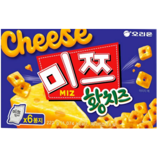오리온 미쯔 황치즈 6p