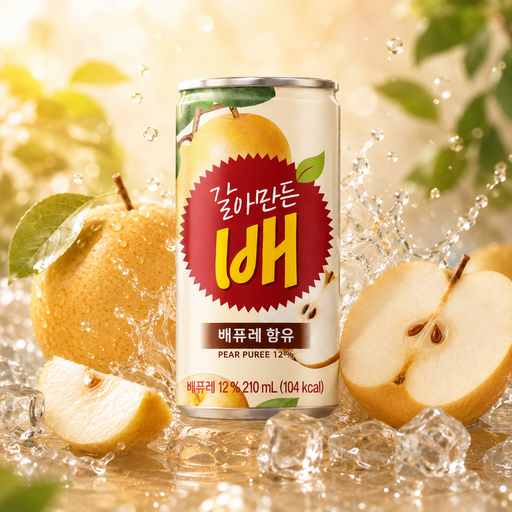 갈아만든배, 340ml, 24개