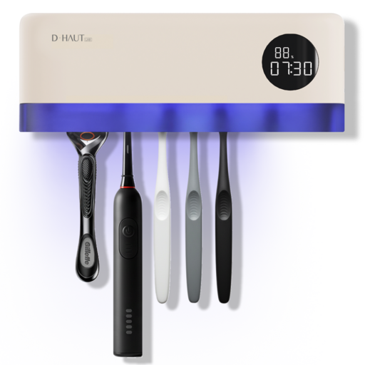 디하우트 자동 UV 무선 칫솔 살균기 DHTS001G, DHTS001G, 아이보리