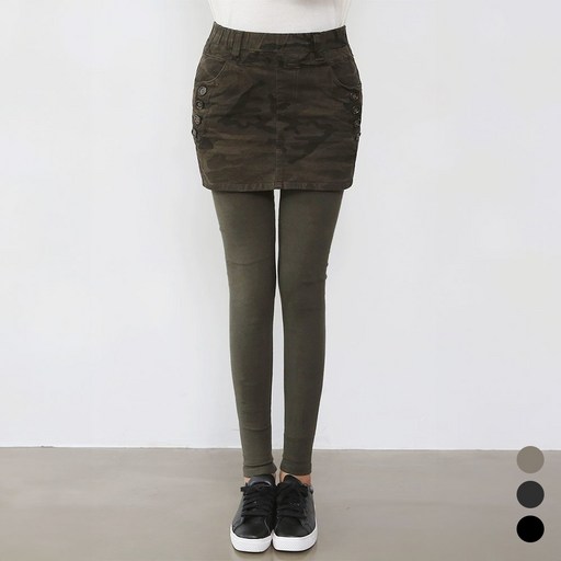 봄 가을 여성 h라인 스판 골프 스커트 미니 치마바지