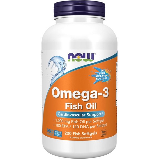 나우푸드 멀레큐럴리 디스틸드 오메가3 1000mg 피쉬 소프트젤