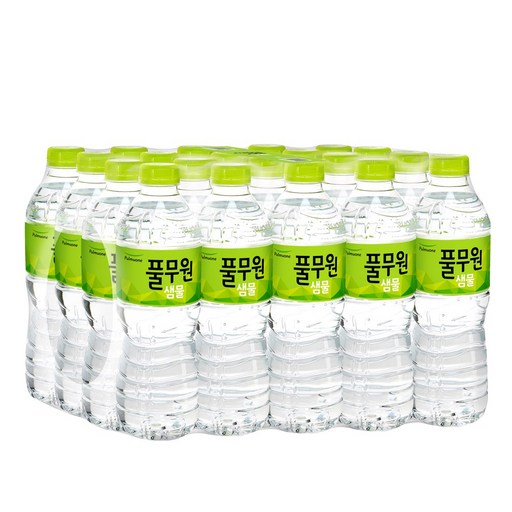풀무원샘물 무라벨 생수