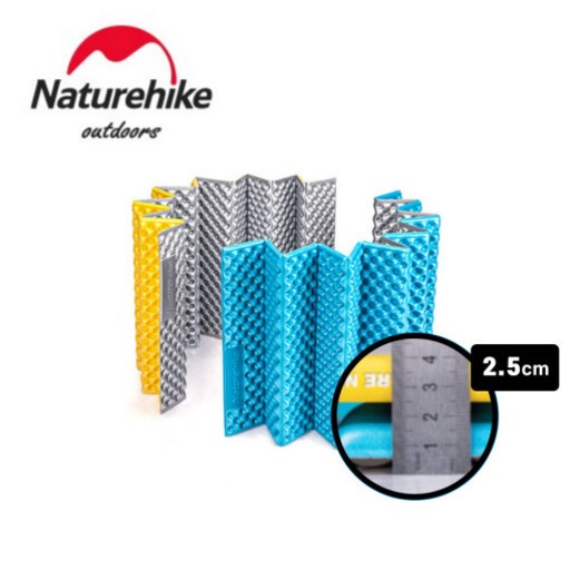 네이처하이크 신형 방습 발포매트 2.5cm 캠핑 백패킹, 옐로우당일출고