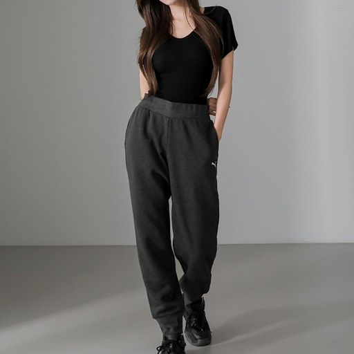 푸마 에센셜 플리스 조거 스웻 팬츠