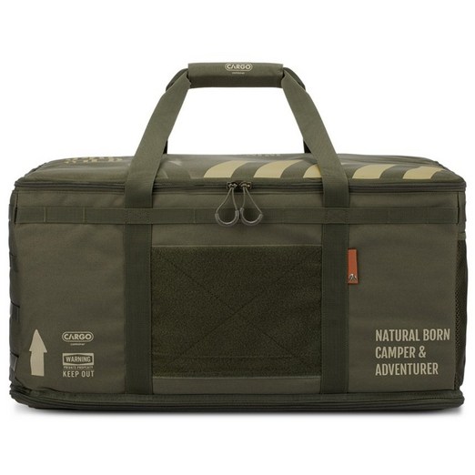 카고컨테이너 커스텀백 L 캠핑가방 다용도 이소가스가방 부탄가스 수납 멀티백, 카키, 1개
