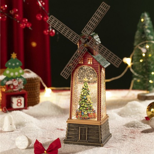 피라모니 크리스마스 오르골, 회전하는 풍차 트리